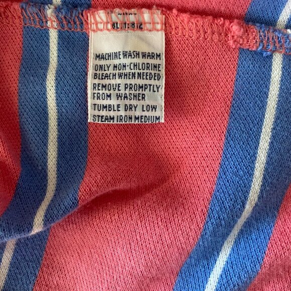 POLO RALPH LAUREN Men Polo Shirt Classic Striped Cotton Classic Style Size S - Picture 5 of 6